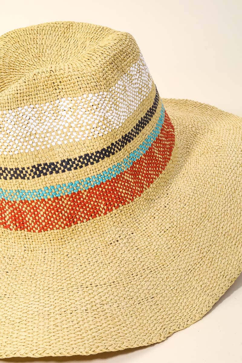 Raffia Straw Sun Hat