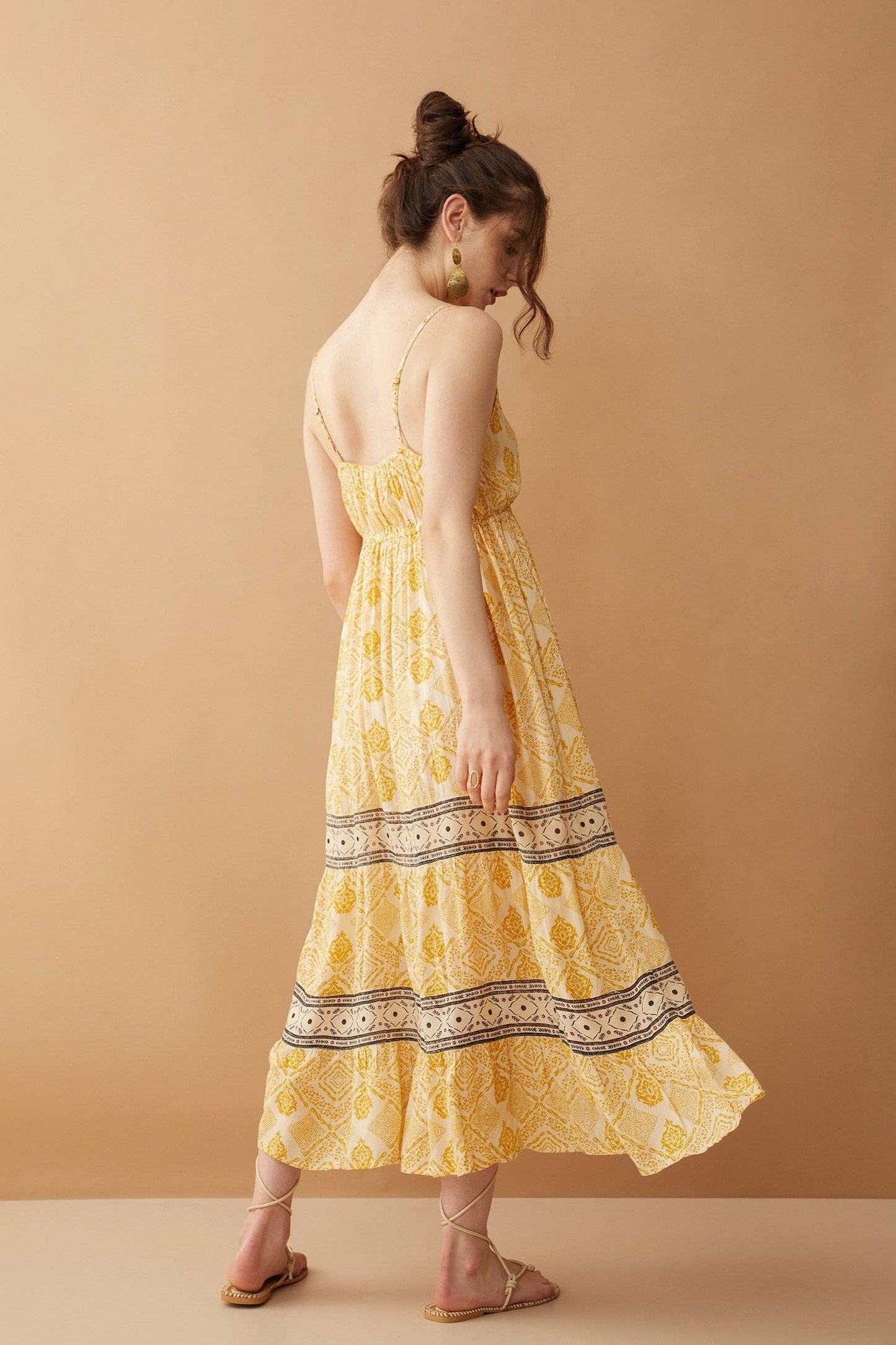 V-Neck Long Dress