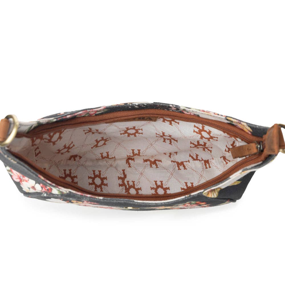Whispering Fields Shoulder Bag in Blush Blossom