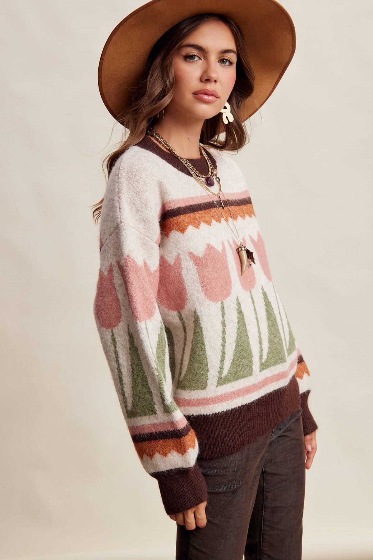 COMING SOON - Tulip Field Knit Sweater