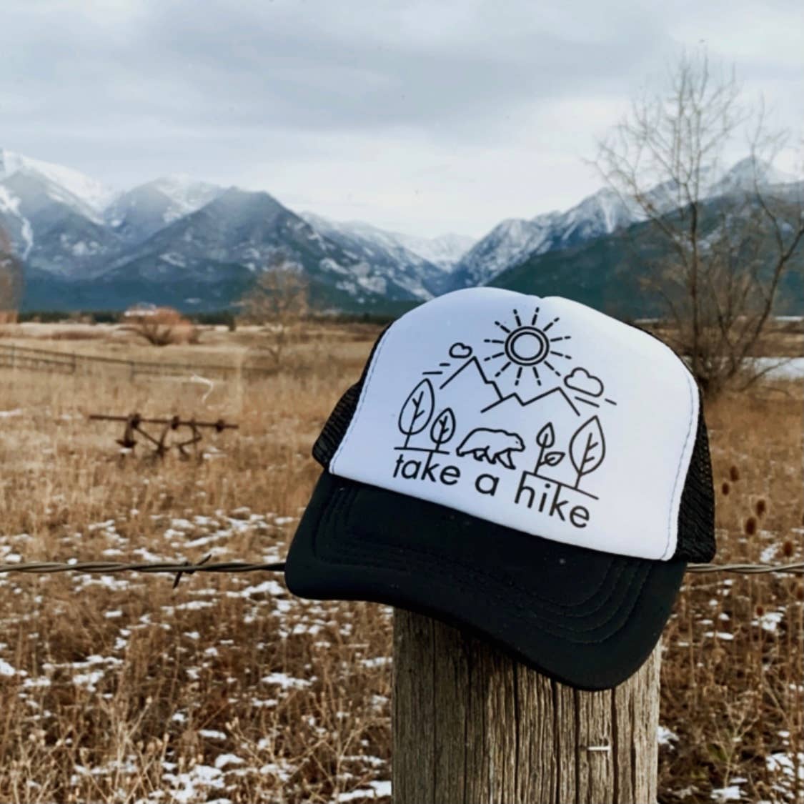 Take a Hike Kid Trucker Hat