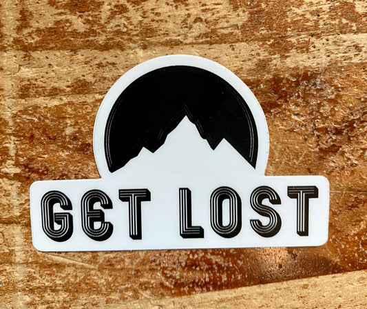 Get Lost Sticker