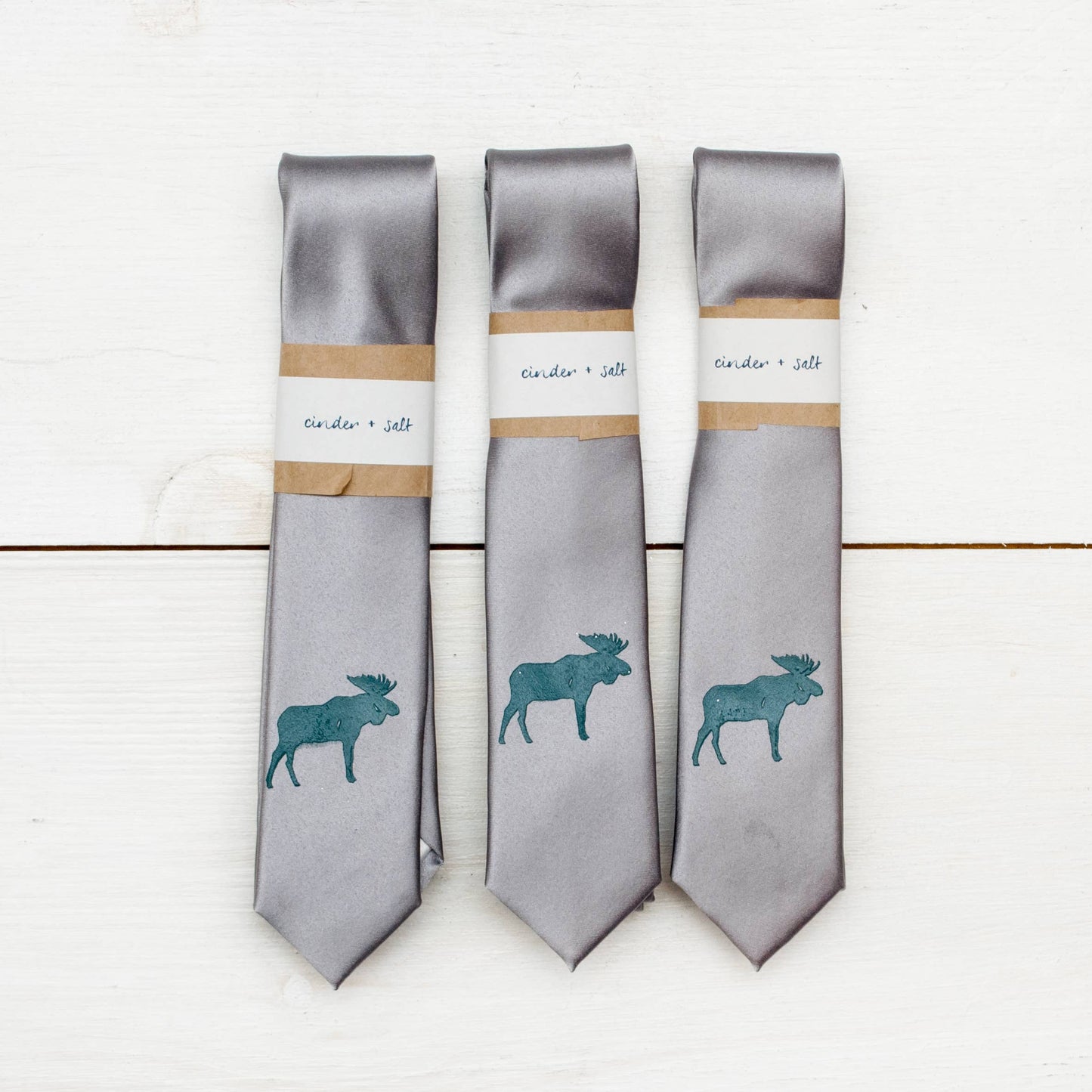 Moose Skinny Tie